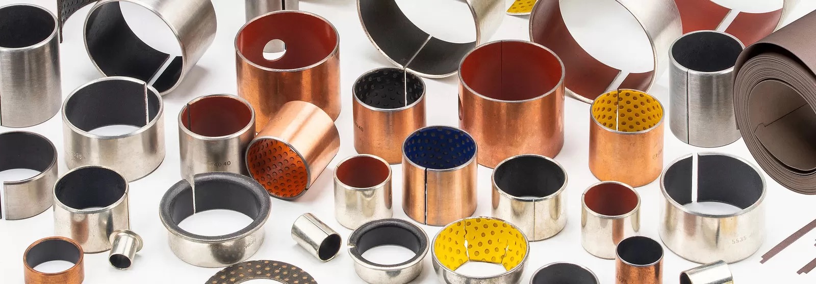 Steel Backed Ptfe Lined Bushing Inch Sleeve Bushings Composite Easy To Install, Highly Durable