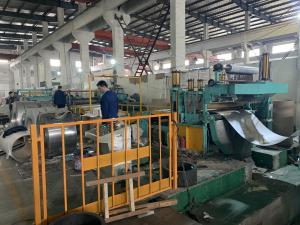 China Thickness 4mm Galvanized Steel Coil Slitting Equipment Of Carbon Steel wholesale
