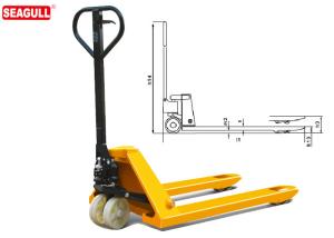 China 5 ton TUV Hydraulic Hand Pallet Truck For Warehouse Cargo Lifting wholesale