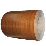 Wood design ppgi 0.36x1250mm / wood steel coils zinc 100