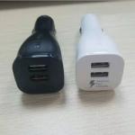 Durable Dual Port USB Portable Car Charger QC30W 15w For S8
