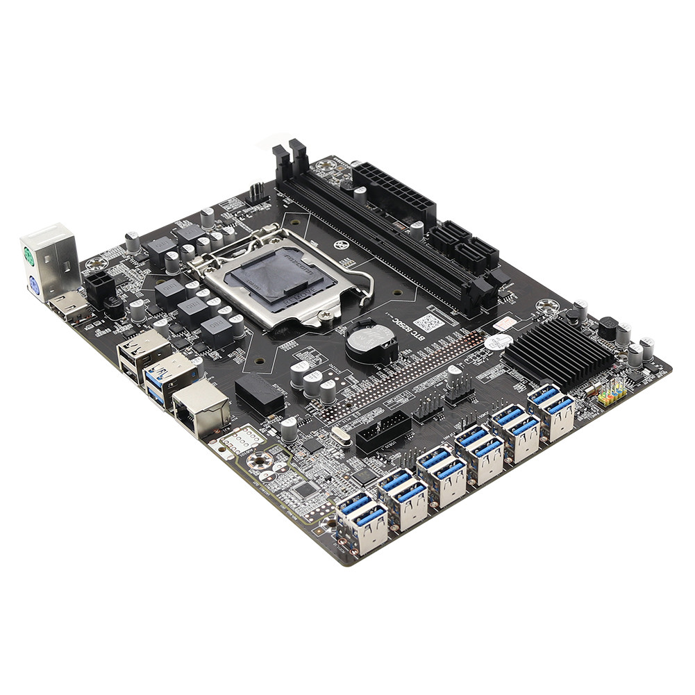 E B250 Asic Miner Control Board DDR4 B250 Gladiator LGA1151