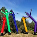 Custom Logo Advertising Inflatable Sky Dancer Balloons Wacky Waving Man