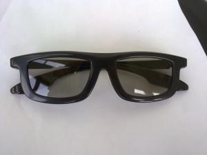 China ABS Plastic Frame Linear Polarized 3D Glasses Red And Blue For Cinema wholesale