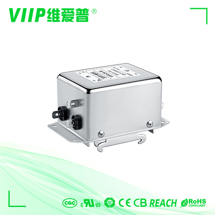 VIIP 60VDC Plug In Power Line Noise Filter Emi Filter 30A