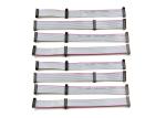 Red Edge Gray 1.27*2.54 12 Pin Ribbon Cable