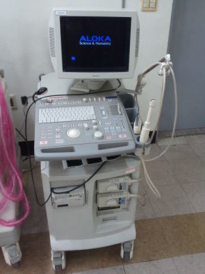 Machine Medical , Echo Ultrasound Machine Aloka SSD 4000