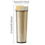 1000ML Large Kitchen Spaghetti Pasta Noodle Nuts Flour Cereals Storage