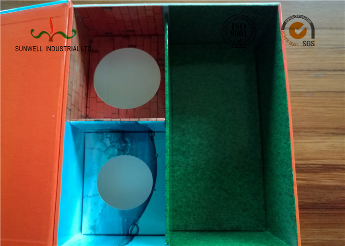 1500g White Cardboard + 2157g C2S Art Paper Recycled Gift Boxes UV Varnish
