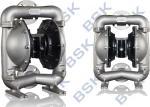 Compressed Air Driven Diaphragm Pump , Vacuum 2 Inch Diaphragm Pump