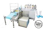 50Hz Medical Shoe Cover Machine , 3.2kw Overshoes Making Equipment