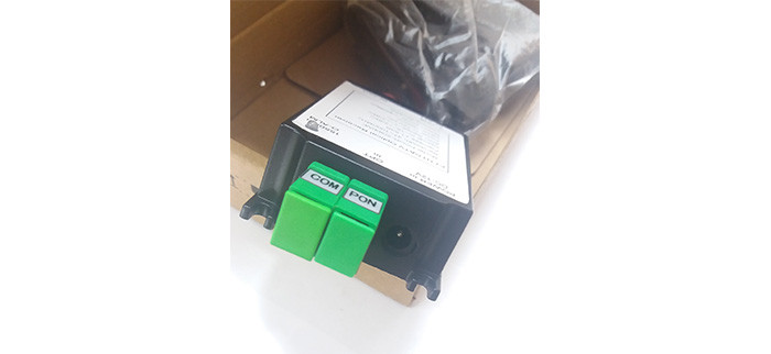 WDM Catv FTTH Optical Receiver Node SC APC 12V Used For Gpon Triple Play Network