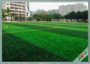 China Monofilament PE Football Artificial Turf Anti - UV Soccer Synthetic Grass wholesale