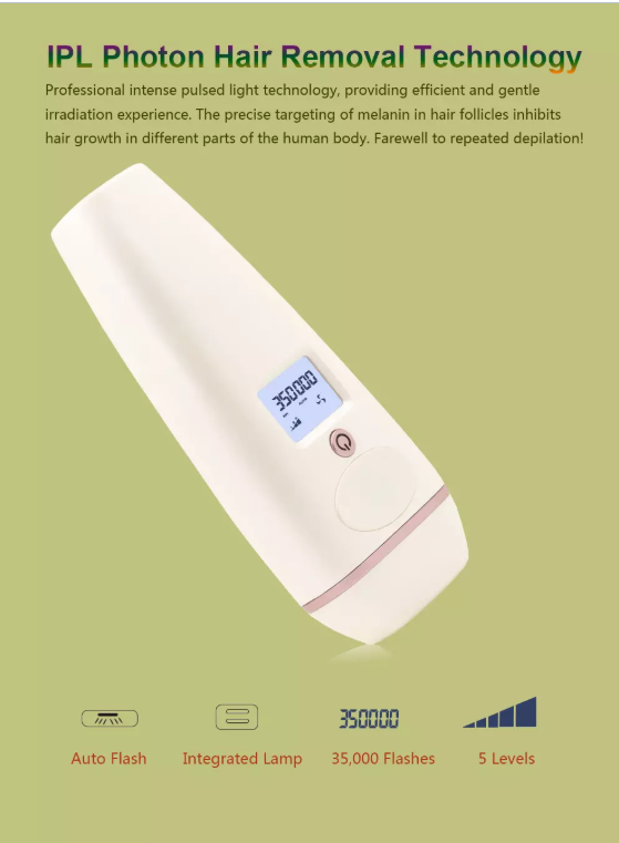 Soft Light Laser Hair Removal Machine , Home Women'S Hair Removal Devices