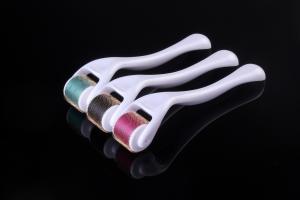 China Safe Derma Rolling System , Micro Needle Roller Therapy With Blue / Red / Yellow / Green LED Light wholesale