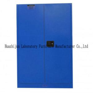 China Blue Yellow Flammable Safety Cabinet Locker Chemical Resistant wholesale