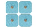 QS-TECH physical therapy electrode pad 5x5cm snap button electrode