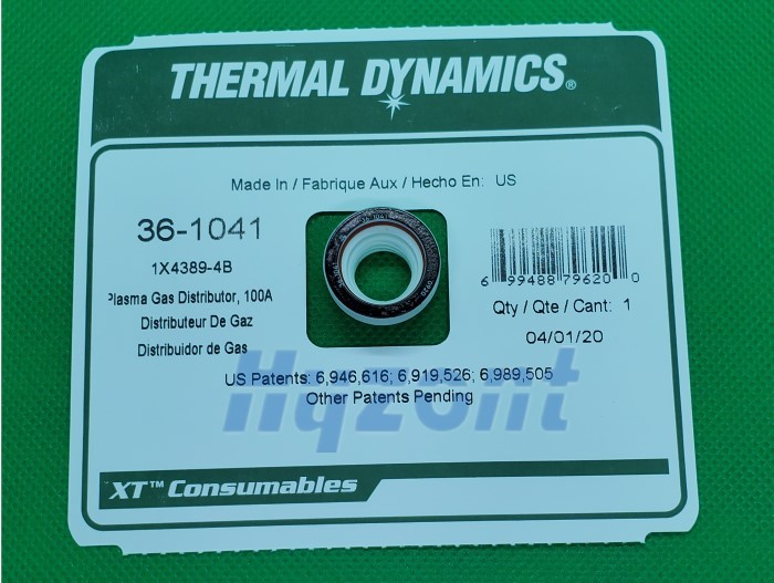 Thermal Dynamics 100A 36-1041 Plasma Gas Distributor