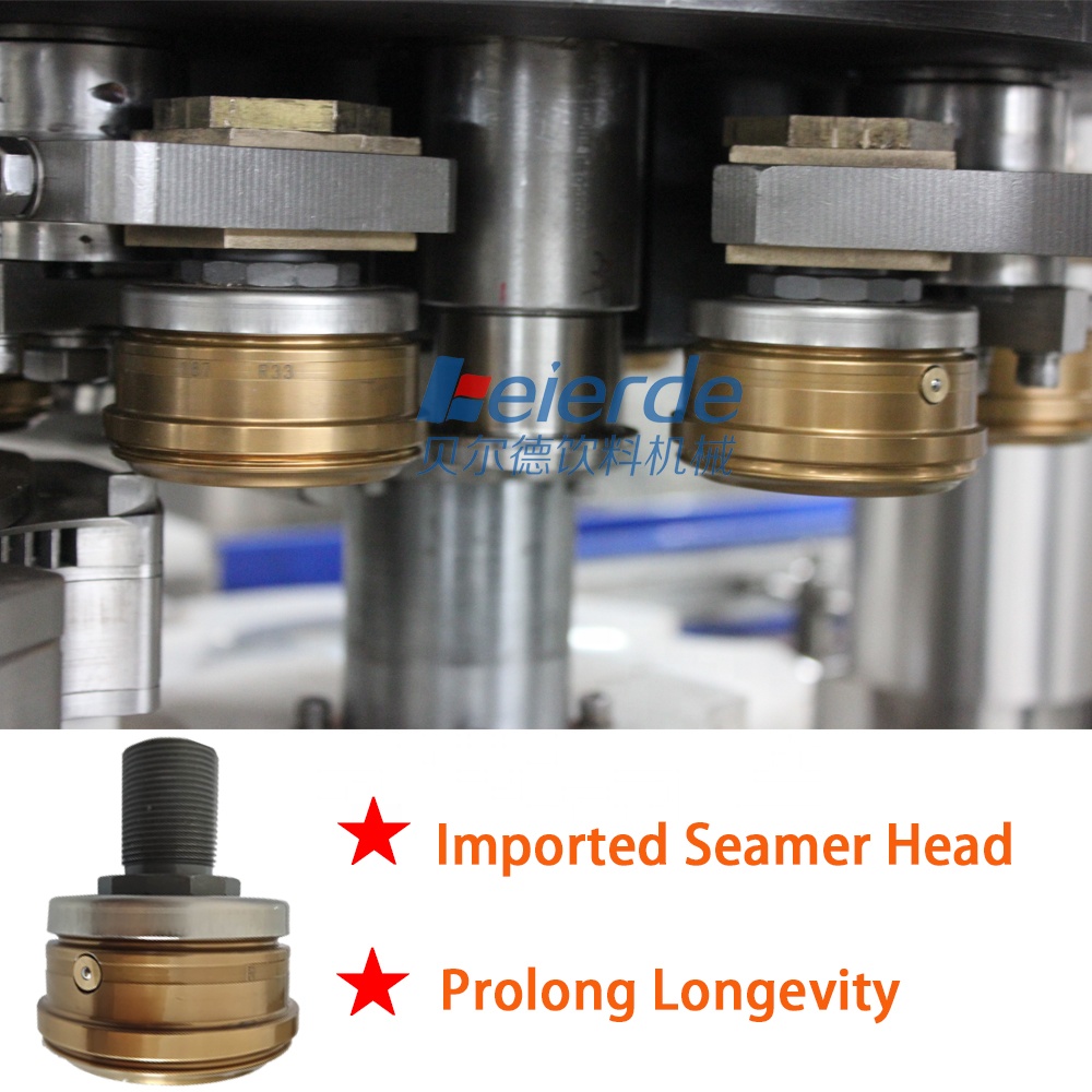 Professional Aluminum Can Filling Machine 2 In 1 220V/380V 50HZ