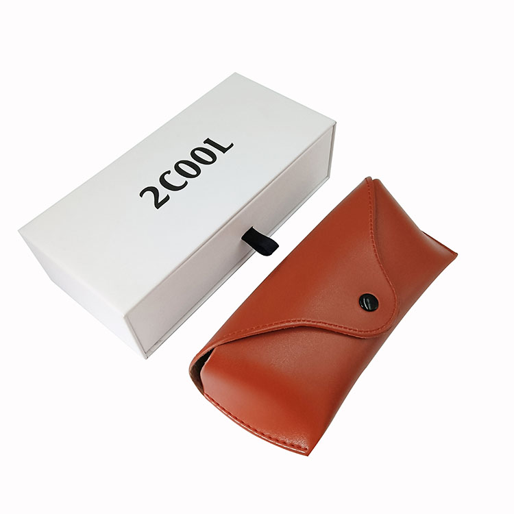 Irregular Microfiber Glasses Bag Sunglasses Drawer Box Luxurious Look