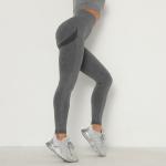 SEAMLESS YOGA PANTS HIP BREATHABLE YOGA CLOTHES TIGHT HEIGHT WAIST SPORTS