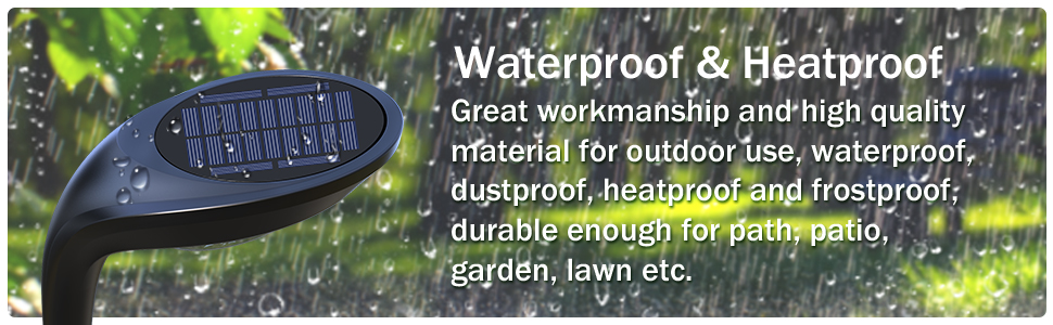 High End DC6V Solar Powered Outdoor Landscape Lights / 50 Lumen Solar Spotlight