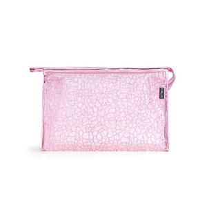 China Makeup See Through Frosted Waterproof PVC Cosmetic Bag wholesale