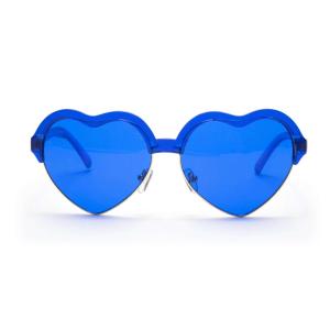 China Heart Frame Blue Light Therapy Glasses Metal Frame Eyeglasses With Tint wholesale