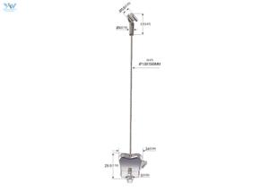 China Innovative Art Hanging Systerms with Cobra End Stainless Steel Cable wholesale