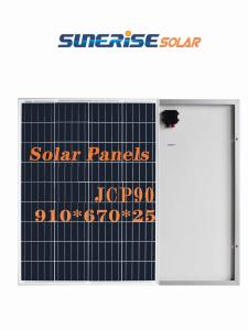 China 18V 36 Cells 5KG 910*670*25mm 90w Solar Panel wholesale