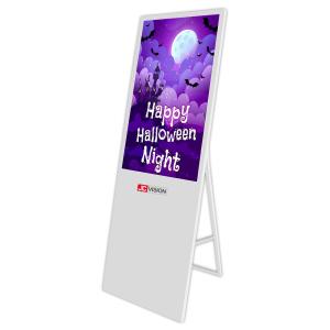China Retail 43inch Portable Advertising Kiosks Displays Android LCD Digital Signage Display wholesale