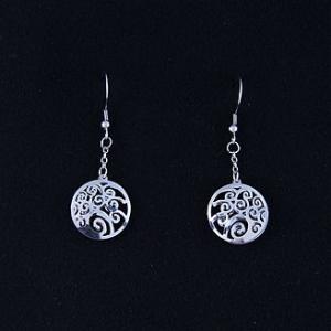 China Fashion High Quality Ladies Women Girls Stainless Steel Earrings LEF08 wholesale