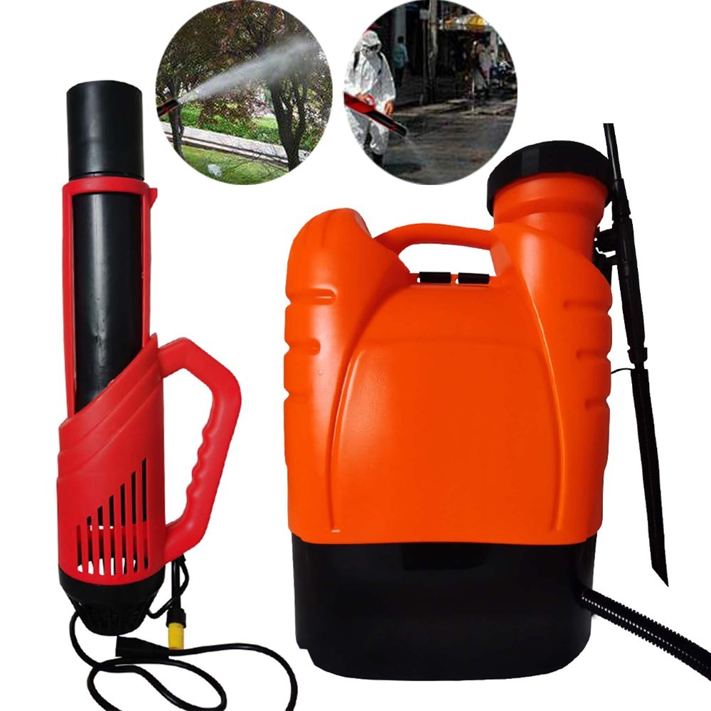 16L Disinfect Fogger Electronic Fogging Machine Sprayer Disinfection ULV Cold Mist Spray Machine for Office Garden Yard