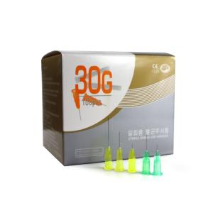 China 304 SS Disposable Hypodermic Meso Needles 4mm 30g 32g 34g wholesale