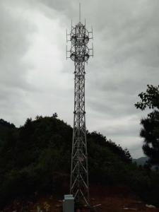 China Wind Resistant Wireless Antenna Tubular Steel Tower wholesale