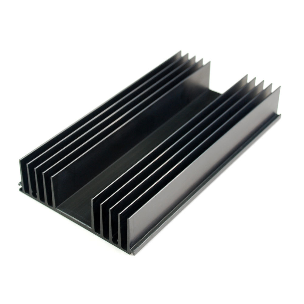 Accuracy 0.05mm Extrusion Anodized Aluminum Heat Sink