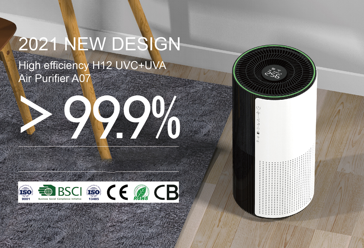 Home Appliance New Product Sales Household Portable Purification Smart Tuya Wifi AIR PURIFIER FOR HOME China