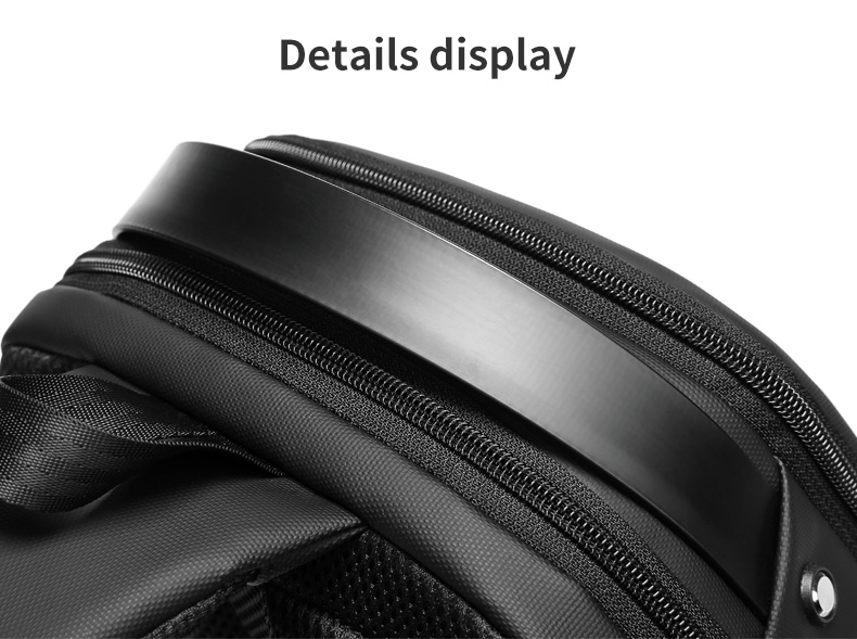 Solid Color Outdoor Travel Mens Sling Bag Multi Pocket Design Easy To Carry