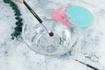 Durable Eco Friendly Silicone Dish Brush Super Cleaning Ability Dishwasher Safe