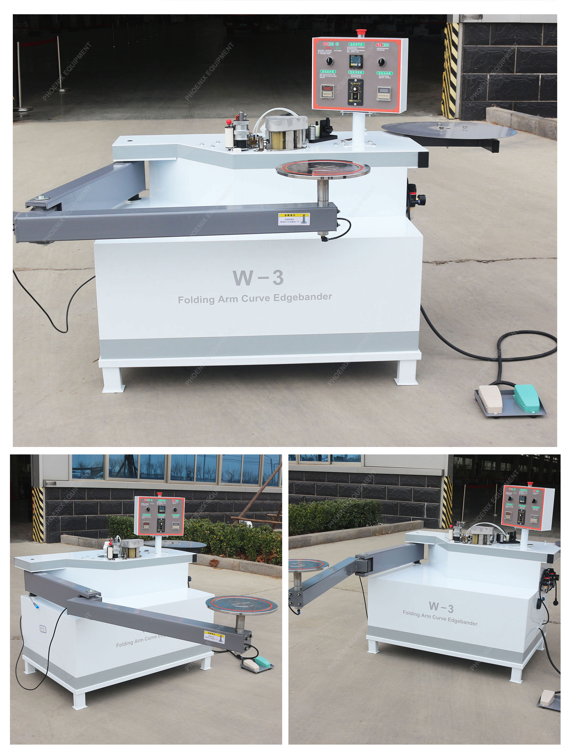 Full-automatic Auto Wood Board Edge Banding Machine with 10.8m/min Panel Feed Speed
