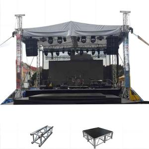 China Customized Aluminum Roof Truss Arch Lighting Show Truss System Event wholesale
