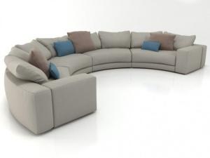 China Multi Seater Booth Sofa Seating Commercial Restaurant Furniture Arch Shaped wholesale