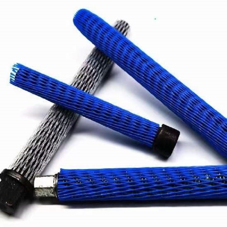PE Extrusion Process Protective Sleeve Net For Auto Parts 18 Mesh