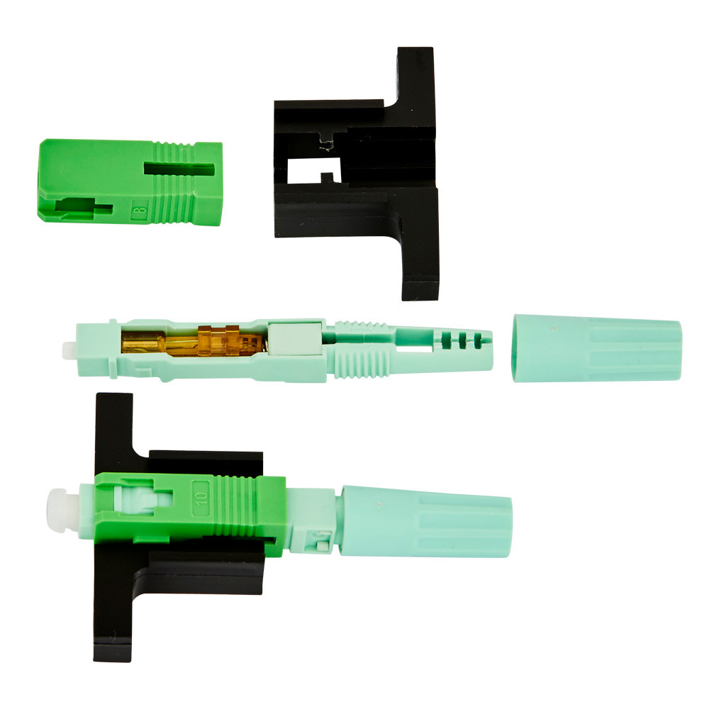 Embedded SC UPC Fiber Optic Fast assembly Connector apply for FTTH