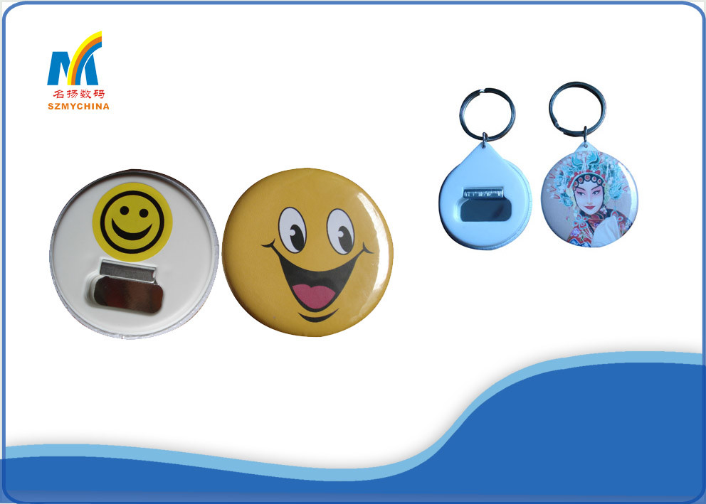 Metal Custom Pin Buttons Making Materials