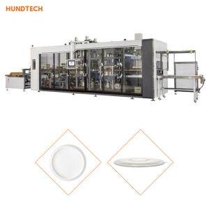China Water Cup PE PET Lid Making Machine Thermoforming Vacuum Packaging Full Servo wholesale