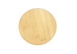 Bamber Large Size Bamboo Serving Tray, Round Shape for High Quality Bamboo