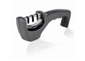 China 3 Stage Ceramic Knife Sharpener Egde Knife Sharpener For Steel Straight Knives wholesale