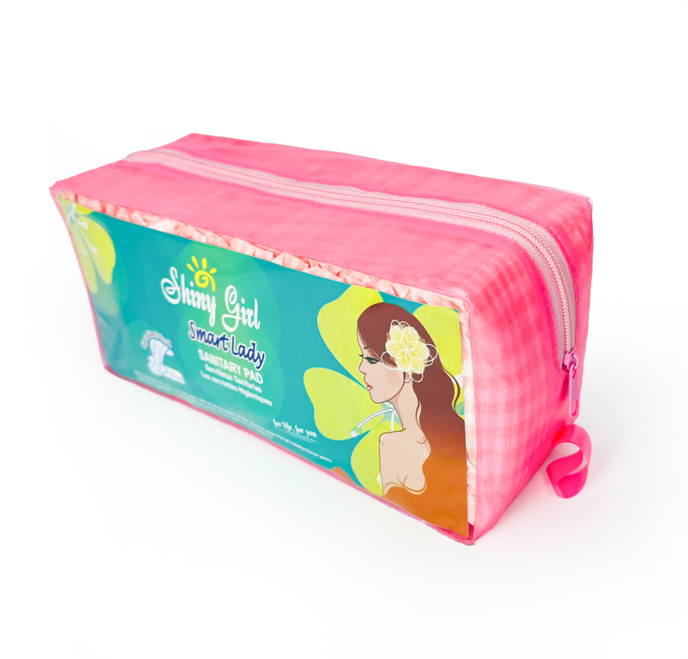 Custom Private Napkins Label Zipper Bag Mix Package ultra Thin and Thick 280mm Pads Large Sanitary Napkins