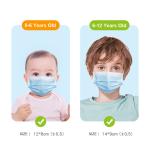 Pp Non Woven Kids Medical Face Mask Efficient Filtration Child Surgical Mask